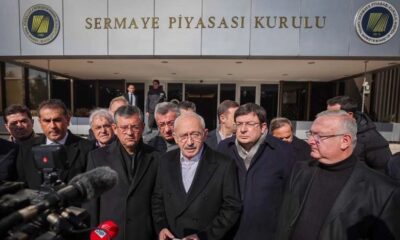 CHP lideri Kılıçdaroğlu SPK’ya gitti