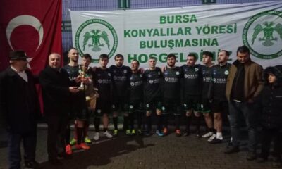 Futbol turnuvasında şampiyon; Cihanbeyli Tüfekçi Pınar Takımı
