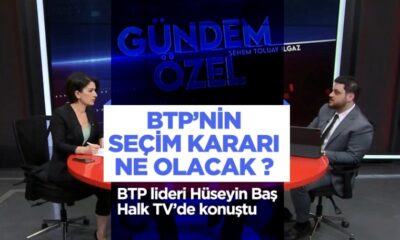 BTP lideri Baş’tan YSK’ya tepki