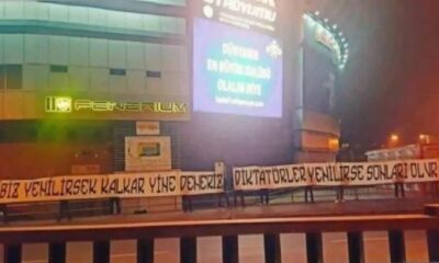 Fenerbahçe taraftarı ‘diktatör’ pankartı açtı!