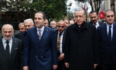 Cumhurbaşkanı Erdoğan, Erbakan’ı ziyaret etti