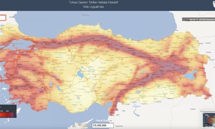 AFAD’dan adrese göre deprem harita uygulaması