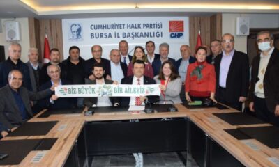 Bursa’da Balkanların Adayı Hasan Öztürk, CHP’den aday adayı oldu