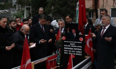 ATA İttifakı Cumhurbaşkanı Adayı Sinan Oğan’dan Sinan Ateş’in kabrine ziyaret