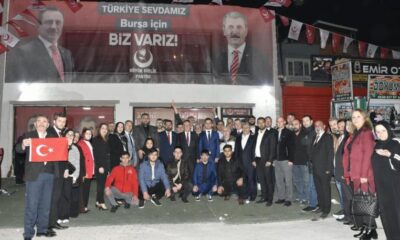 Büyük Birlik Partisi’nden Bursa’da görkemli seçim bürosu açılışı…