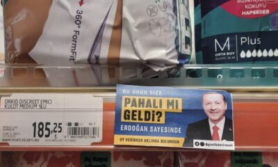 Marketlerdeki ‘Erdoğan’ etiketlerine gözaltı