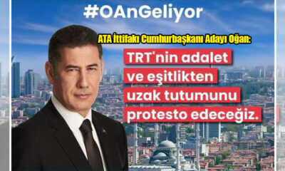Sinan Oğan, TRT’yi protesto edecek!