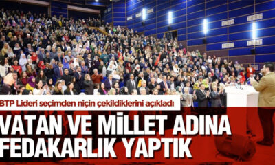 Baş: Vatan ve millet adına fedakarlık yaptık