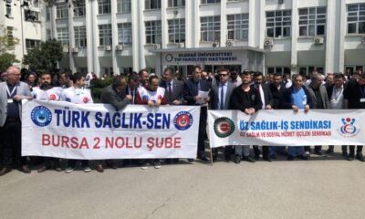 Bursa’da darbedilen profesör için sağlıkçılardan tepki