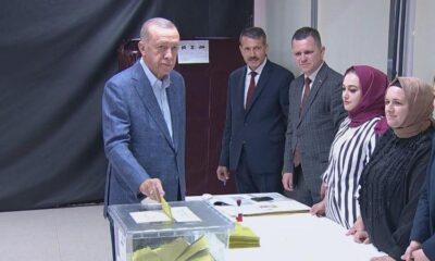 Erdoğan’ın oy kullandığı sandık sonucu…