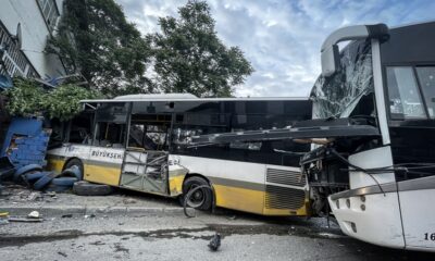 Bursa’da feci kaza: Ya otobüslerde yolcu olsaydı…