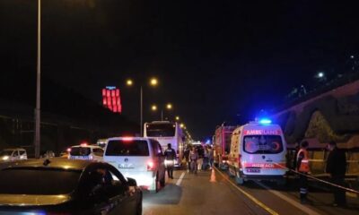 Yolda çalışan İBB işçilerine araç çarptı: 4 kişi öldü