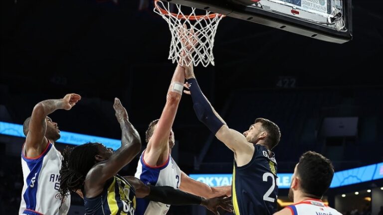 Anadolu Efes-Fenerbahçe Beko maçının hakemlerine dinlendirme kararı