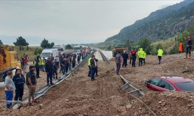 Afyonkarahisar’da heyelan: 1 kişi öldü, 1 yaralı