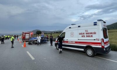Burdur’da katliam gibi kaza: 5 kişi öldü
