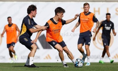 Arda Güler, Real Madrid ile ilk antrenmanına çıktı