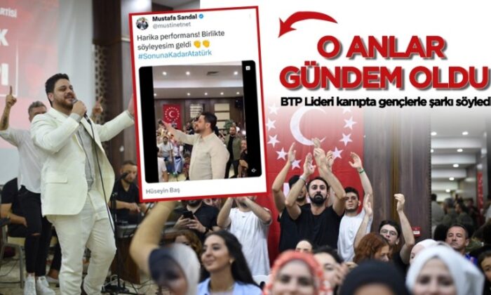 BTP lideri Baş, gençlerle coştu!