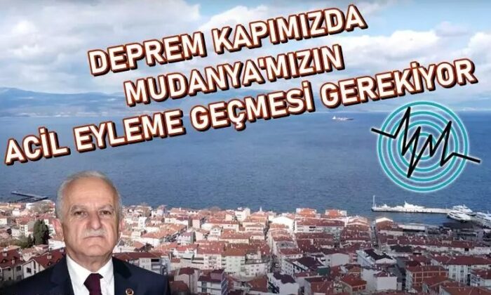 MHP’li Bülent Erden: Bursa’da deprem burnumuzun dibine kadar geldi!