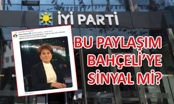 İYİ Parti’de yedi yıl önce yapılan paylaşım…