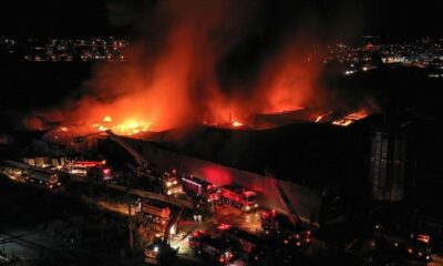 Bursa’da OSB’deki yangın kontrol altına alındı