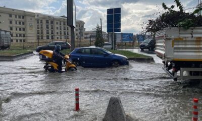 İstanbul’un bazı bölgelerinde sağanak etkili oluyor