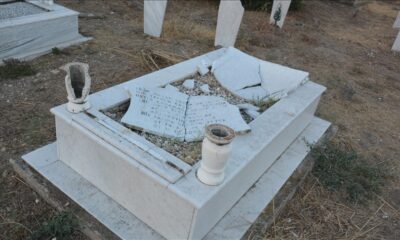 Batı Trakya’da Türk mezarlığına saldırı