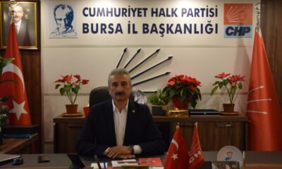 CHP İl Başkanı Nihat Yeşiltaş: Bursa Büyükşehir Belediye Başkan Adayımız Mustafa Bozbey’dir