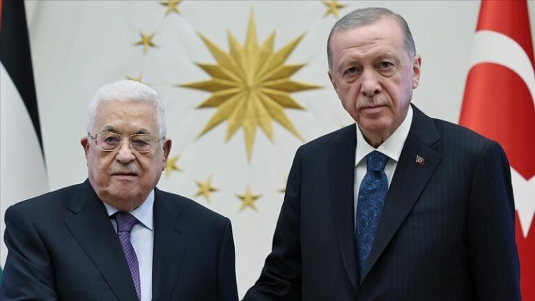Cumhurbaşkanı Erdoğan, Herzog ve Abbas ile görüştü