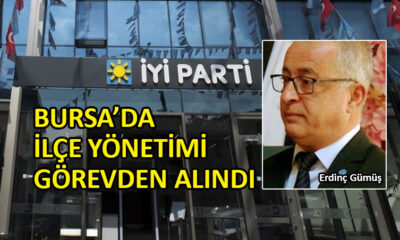 İYİ Parti Bursa’da ilçe yönetimi görevine başlayamadan düşürüldü
