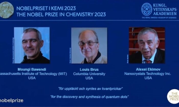 2023 Nobel Kimya Ödülü’nü kazananlar belli oldu