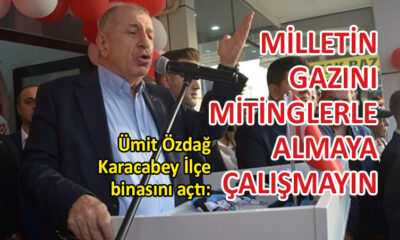 Ümit Özdağ, Karacabey’de sert çıktı