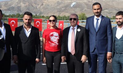 Zafer Partisi lideri Ümit Özdağ, Cumhuriyetimizin 100. yılını Erzincan’da kutladı