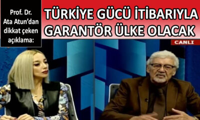 Prof. Atun’dan dikkat çeken Türkiye açıklaması