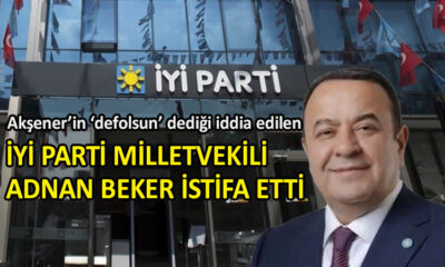 İYİ Parti’de bir istifa daha…