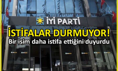 İYİ Parti’de istifa furyası devam ediyor