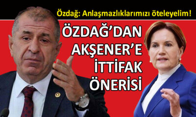 Ümit Özdağ, Akşener’e teklif sundu