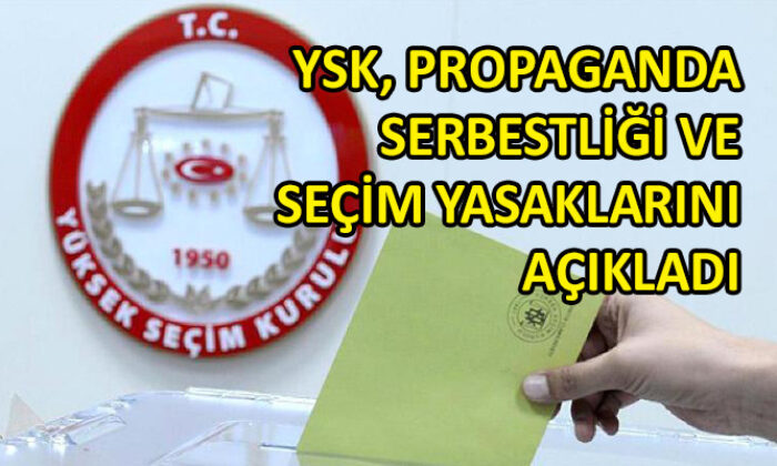 YSK’nın seçim kararları Resmi Gazete’de