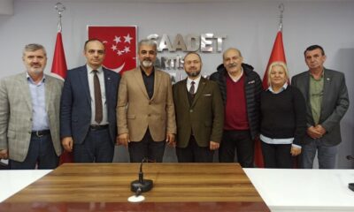 CHP Osmangazi’den Saadet Partisi Osmangazi yönetimine nezaket ziyareti
