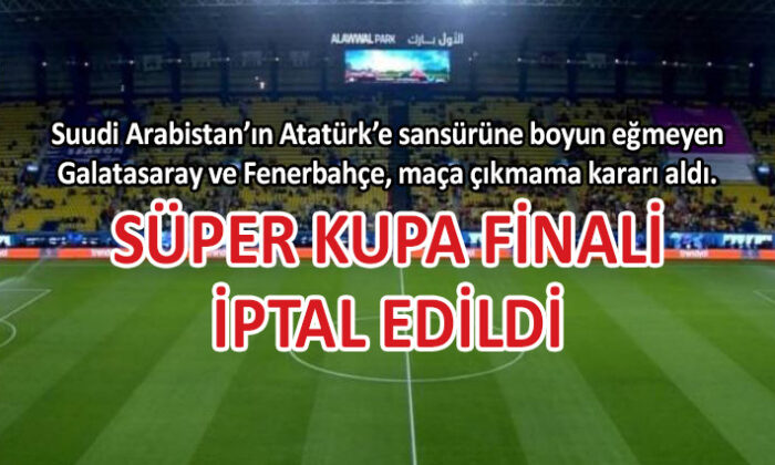 Fenerbahçe ve Galatasaray’dan Atatürk resti