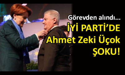 İYİ Parti’de Üçok görevden alındı