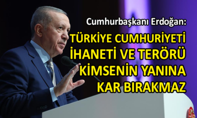 Cumhurbaşkanı Erdoğan’dan ‘terör’ çıkışı