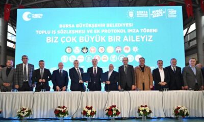 Bursa Büyükşehir’de toplu sözleşme sevinci