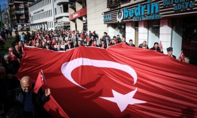 Bursa’da ‘Teröre Lanet’ yürüyüşü