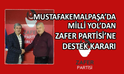Mustafakemalpaşa’da Zafer Partisi ile Milli Yol Partisi işbirliği