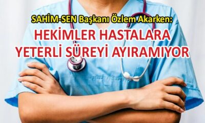 SAHİM-SEN: Hastaneler tıka basa dolu!