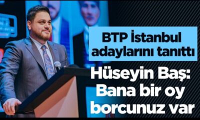 BTP lideri Baş, İstanbul adaylarını tanıttı