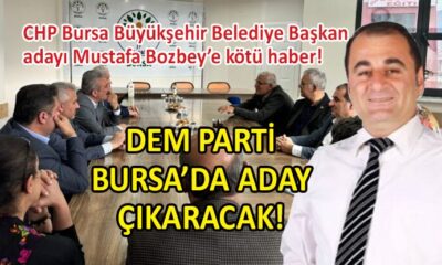 DEM Parti, Bursa için kararını verdi