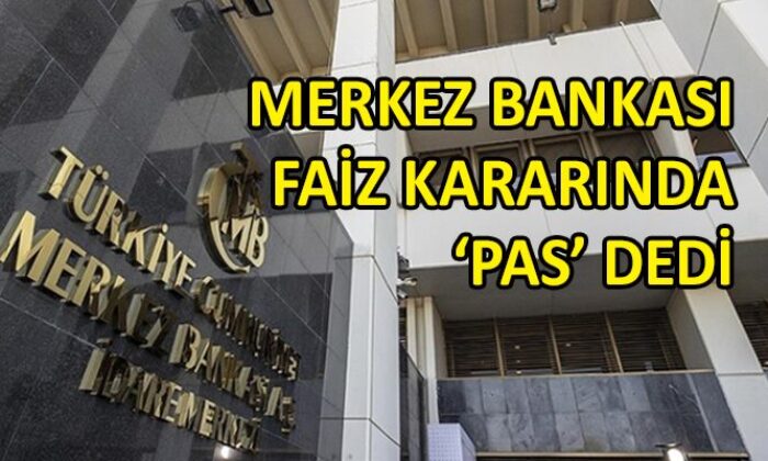 Merkez Bankası faiz kararını açıkladı