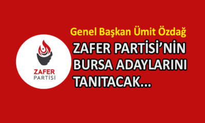 Zafer Partisi’nin Bursa adayları, sahneye çıkıyor