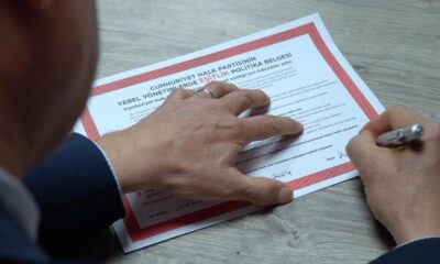 CHP Mudanya Adayı Deniz Dalgıç, eşitlik politika belgesini imzaladı